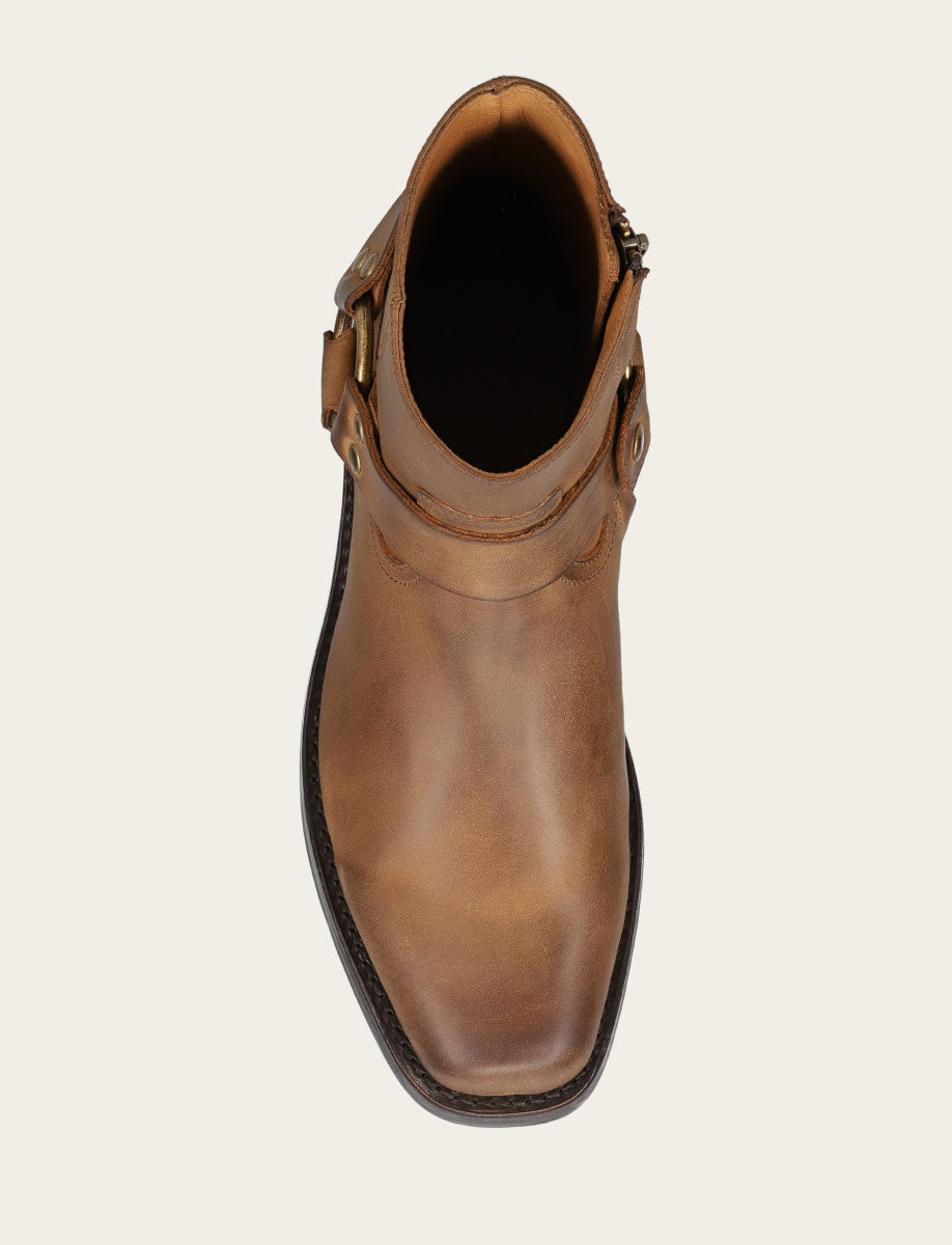 Men's Tan Conway Harness Boot | Frye Discount