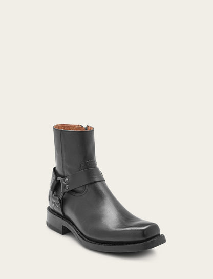 Men's Black Conway Harness Moto Boot | Frye Premium