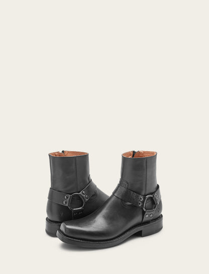 Men's Black Conway Harness Moto Boot | Frye Premium