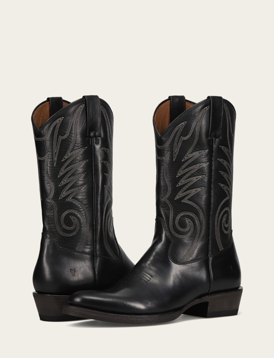 Men's Black Grady Vintage Stitch Western Boots | Frye Hot Sale