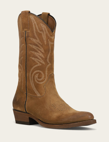 Men's Mushroom Grady Vintage Stitch Western Boots | Frye Signature