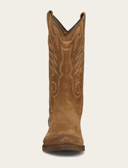 Men's Mushroom Grady Vintage Stitch Western Boots | Frye Signature