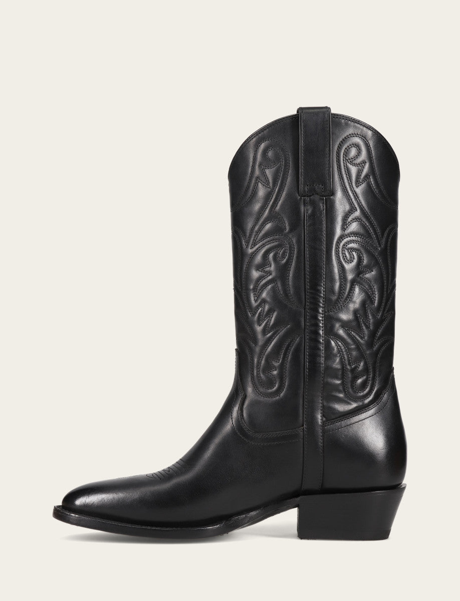 Men's Black Bruce Pull On Tall Boots | Frye Essential