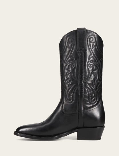 Men's Black Bruce Pull On Tall Boots | Frye Essential