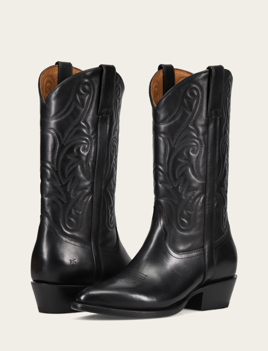 Men's Black Bruce Pull On Tall Boots | Frye Essential