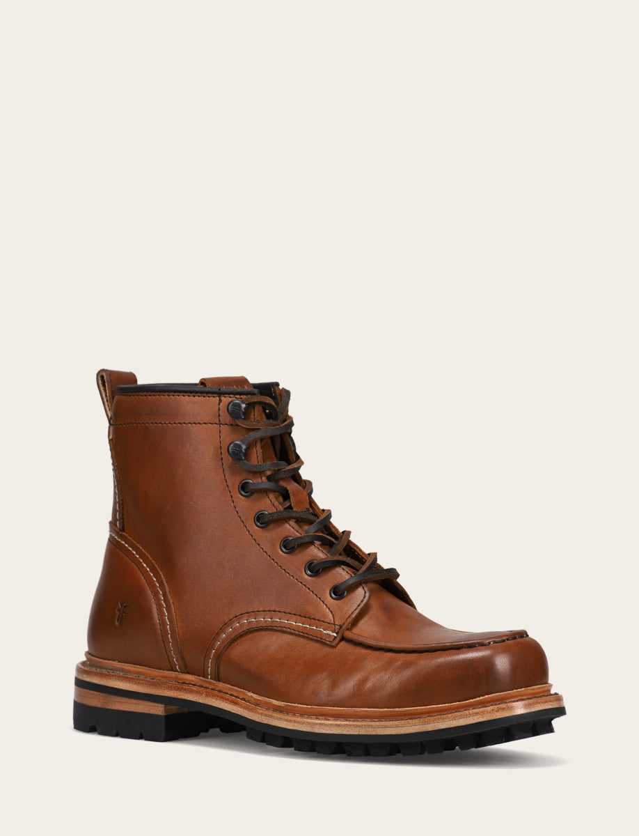 Men's Caramel Hudson Workboot Lug | Frye Popular