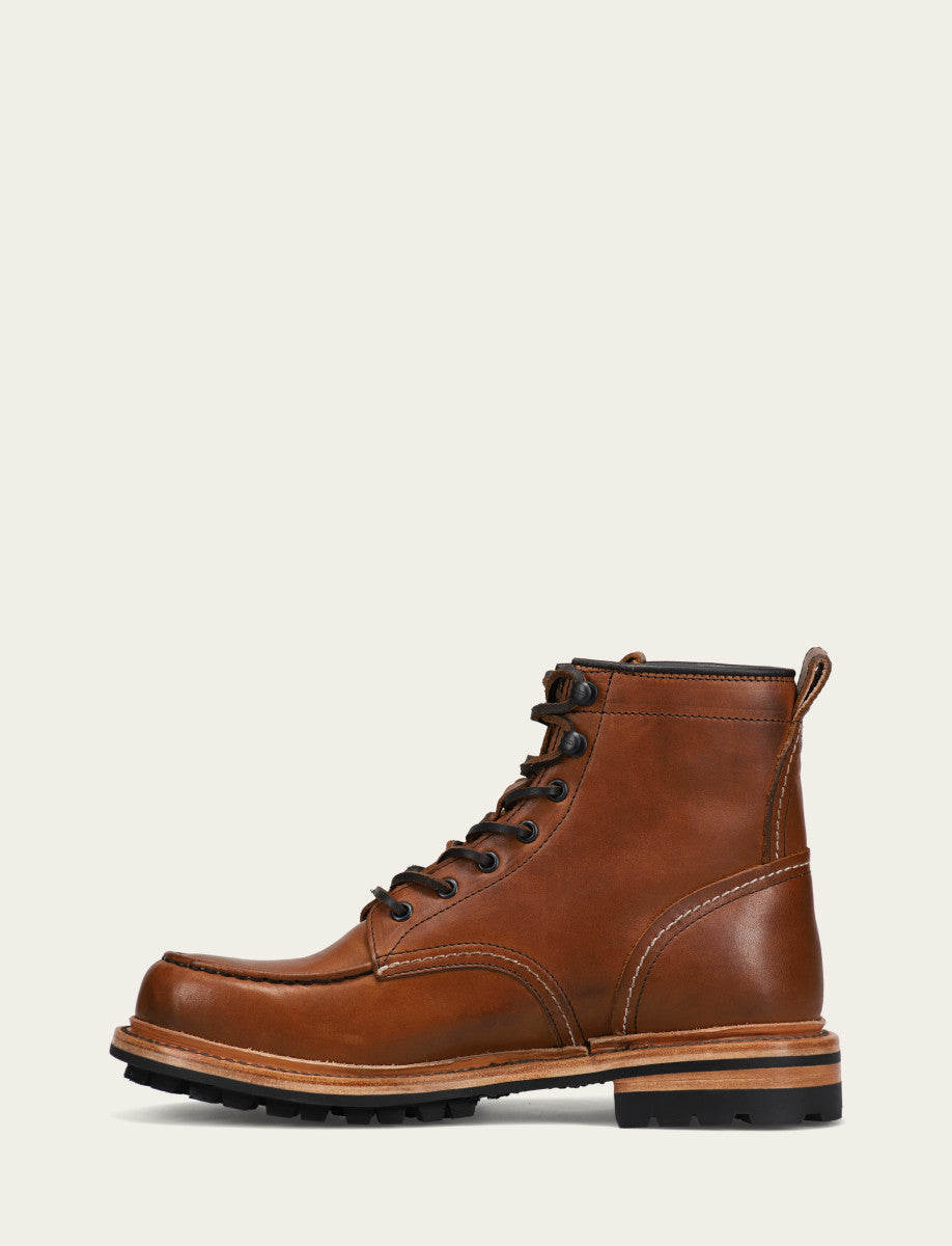 Men's Caramel Hudson Workboot Lug | Frye Popular