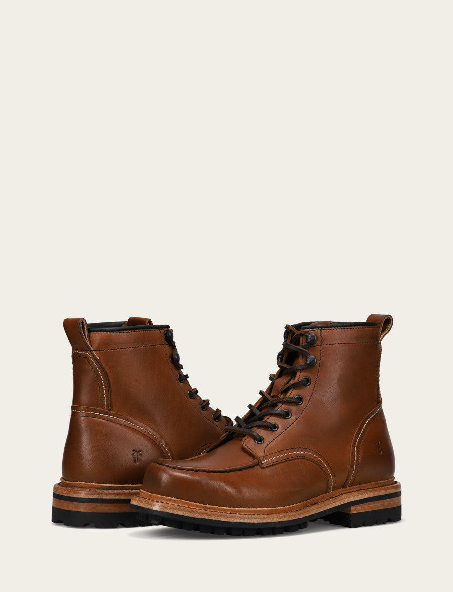 Men's Caramel Hudson Workboot Lug | Frye Popular