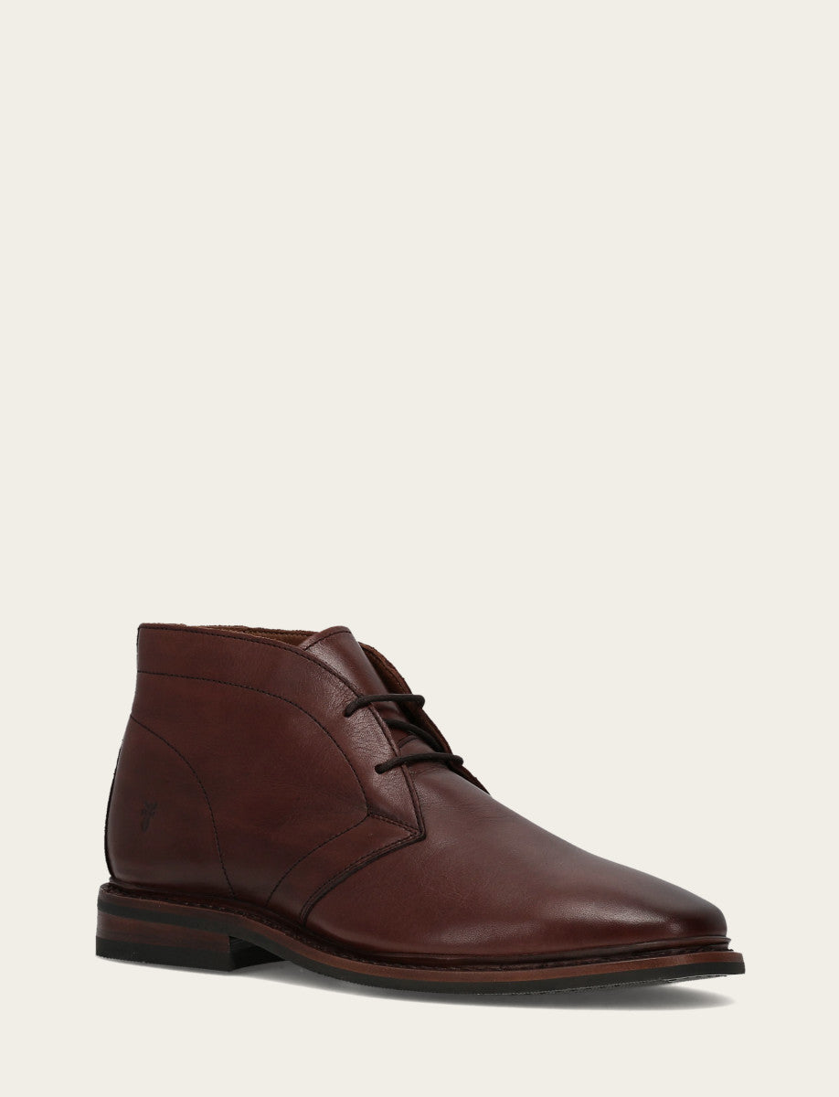 Men’s Brown Oiled Leather Paul Chukka Boots | Frye Deals