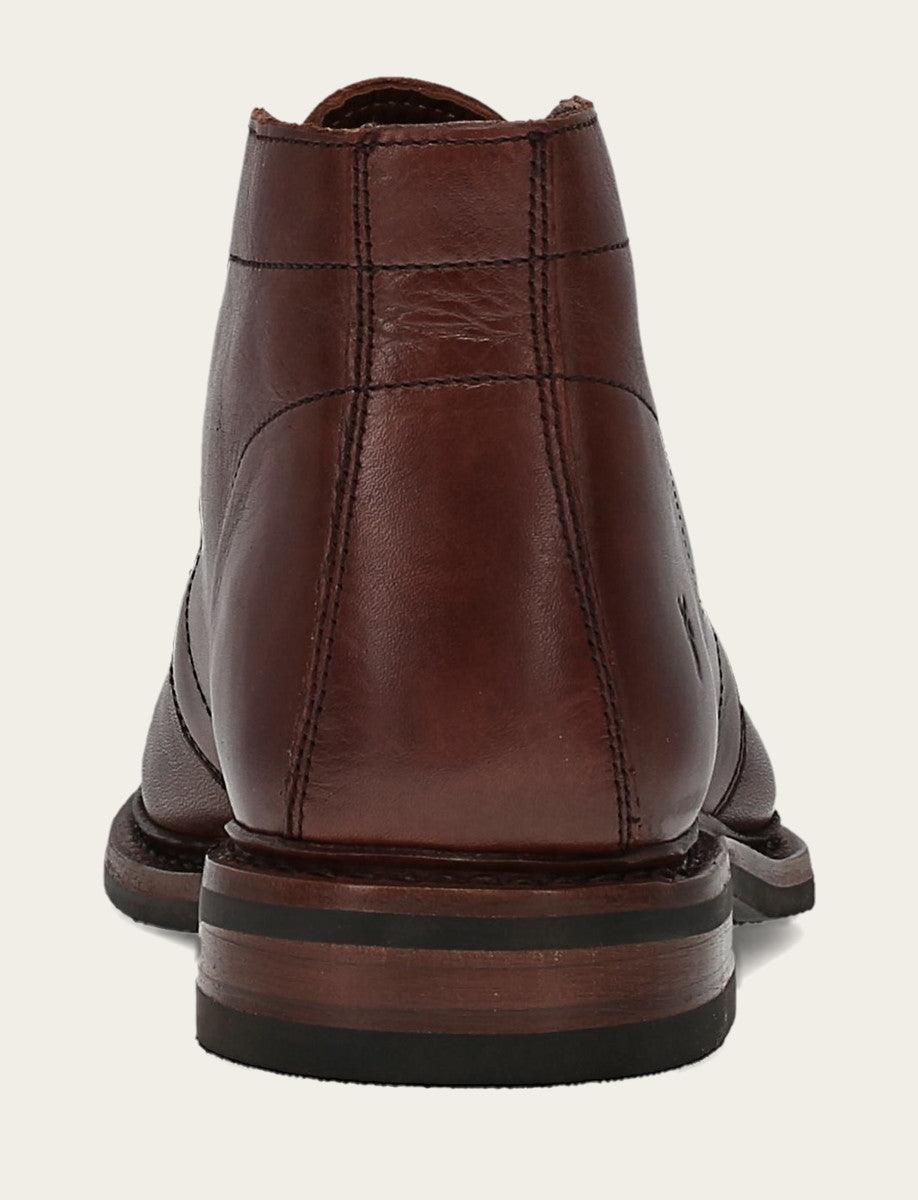Men’s Brown Oiled Leather Paul Chukka Boots | Frye Deals