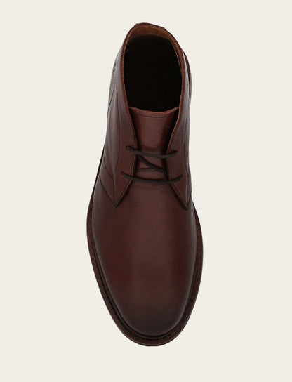 Men’s Brown Oiled Leather Paul Chukka Boots | Frye Deals