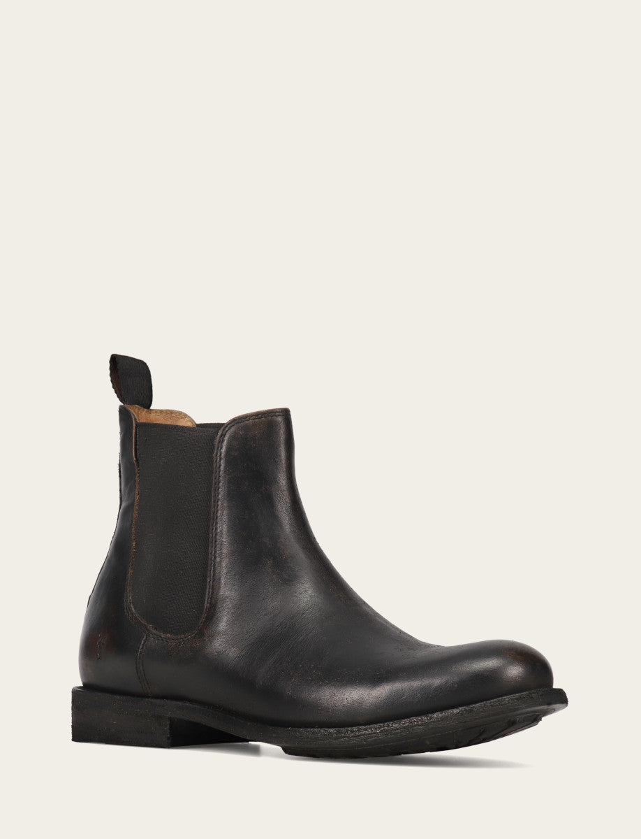Men's Antique Black Tyler Flex Chelsea Boots | Frye Hot Sale