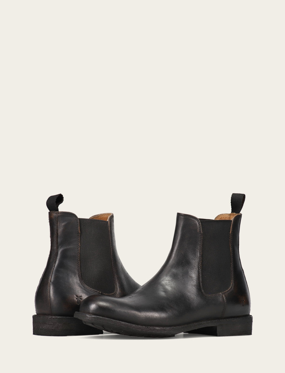 Men's Antique Black Tyler Flex Chelsea Boots | Frye Hot Sale