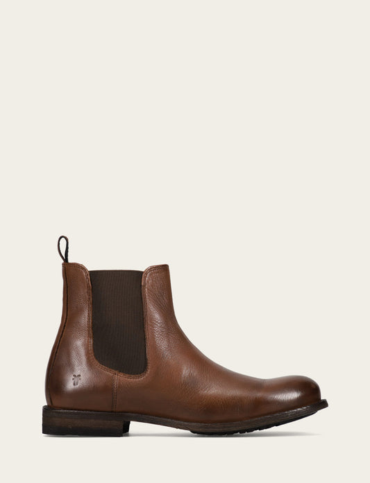 Men's Cognac Tyler Flex Chelsea Boots | Frye Customer Favorite