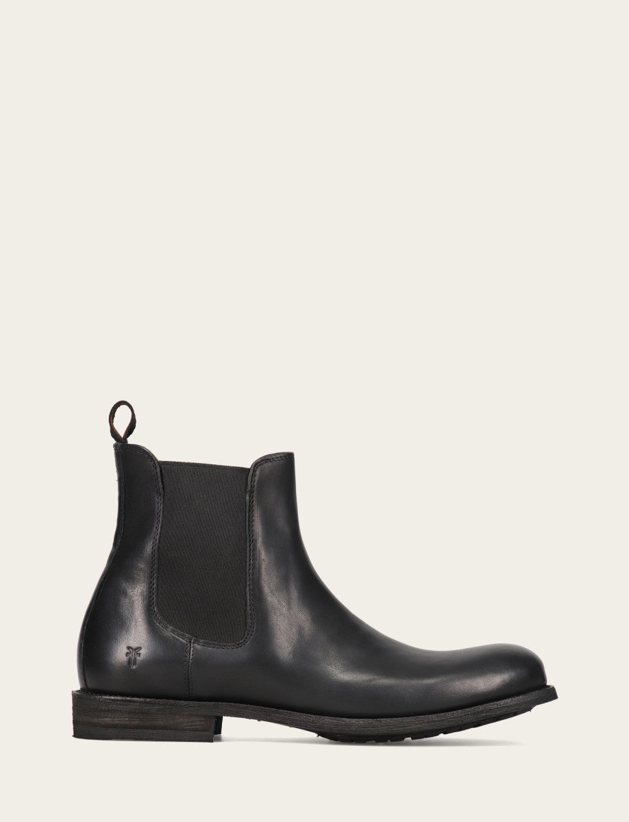 Men's Black Tyler Flex Chelsea Boots | Frye Essential