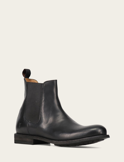 Men's Black Tyler Flex Chelsea Boots | Frye Essential