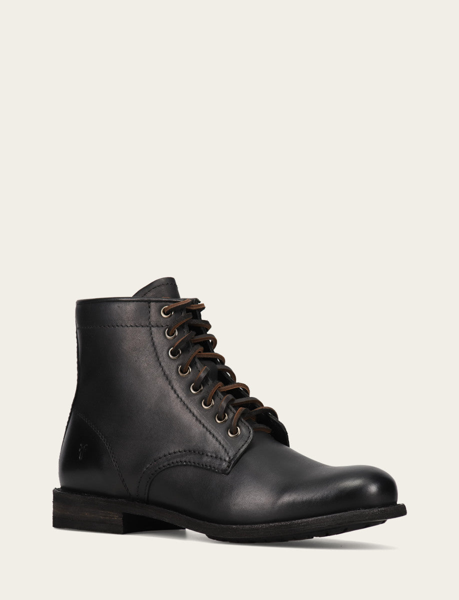 Men's Black Tyler Flex Lace Up Boots | Frye Latest