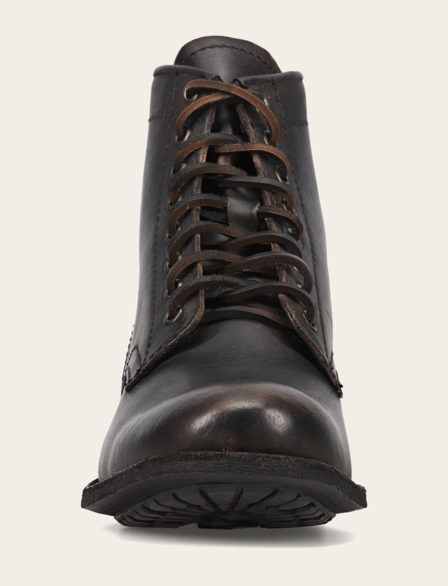 Men's Antiqued Black Tyler Flex Lace Up Boots | Frye Recommended