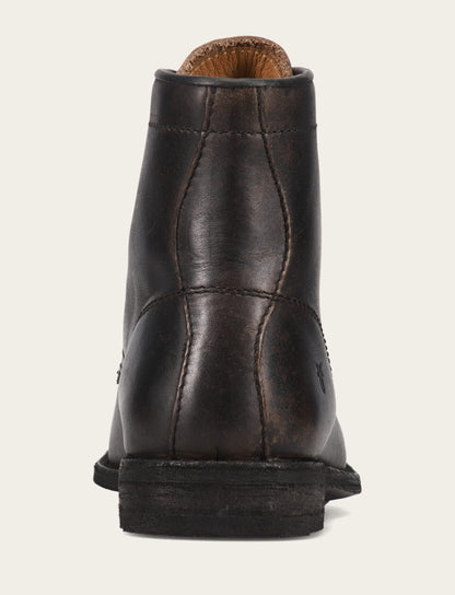 Men's Antiqued Black Tyler Flex Lace Up Boots | Frye Recommended