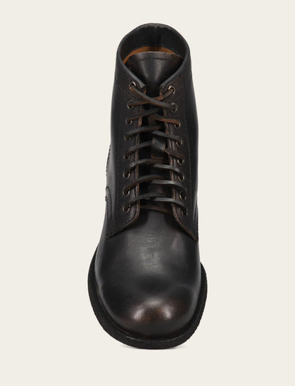 Men's Antiqued Black Tyler Flex Lace Up Boots | Frye Recommended
