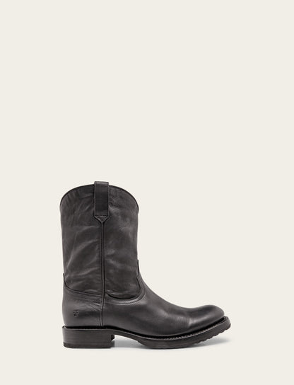 Men's Black Duke Roper Boots | Frye New