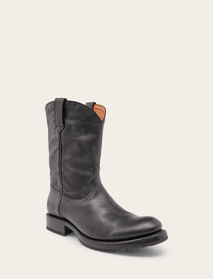 Men's Black Duke Roper Boots | Frye New