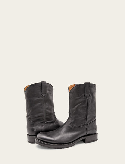Men's Black Duke Roper Boots | Frye New
