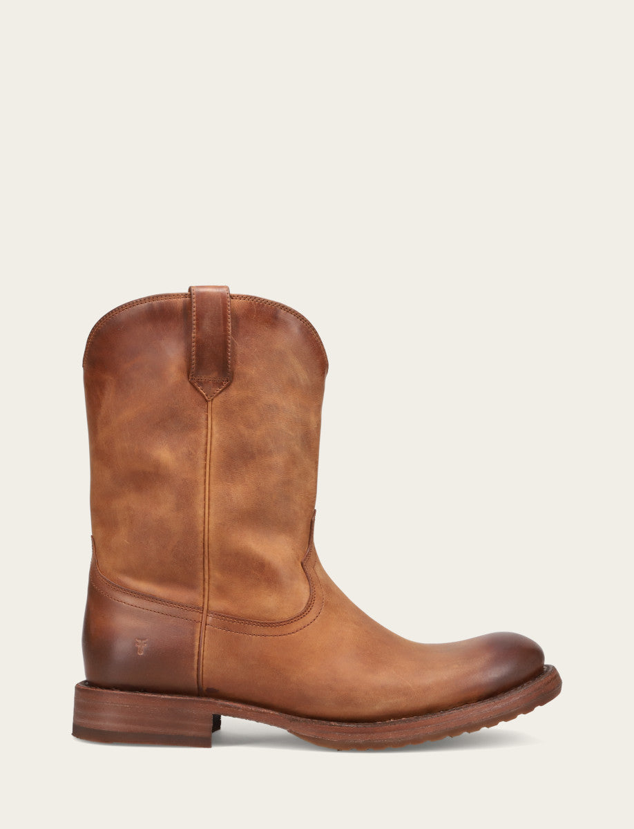 Men's Tobacco Duke Roper Boots | Frye Signature