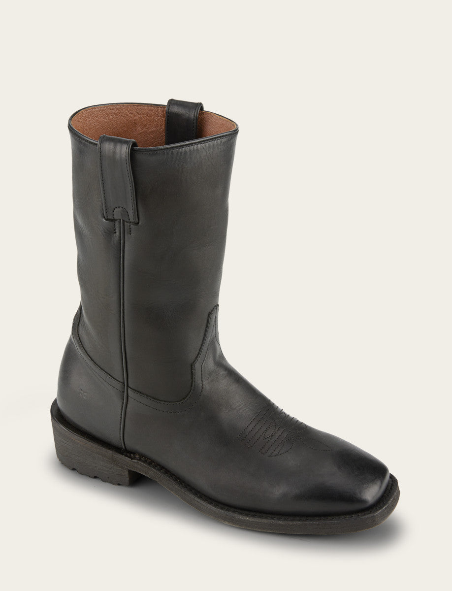 Men's Black Nash Roper Western Boots | Frye Customer Favorite