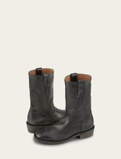Men's Black Nash Roper Western Boots | Frye Customer Favorite