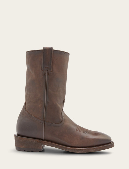 Men's Chocolate Nash Roper Western Boots | Frye Top Pick
