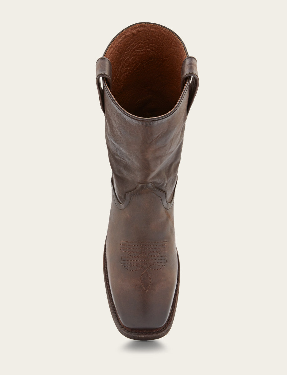Men's Chocolate Nash Roper Western Boots | Frye Top Pick