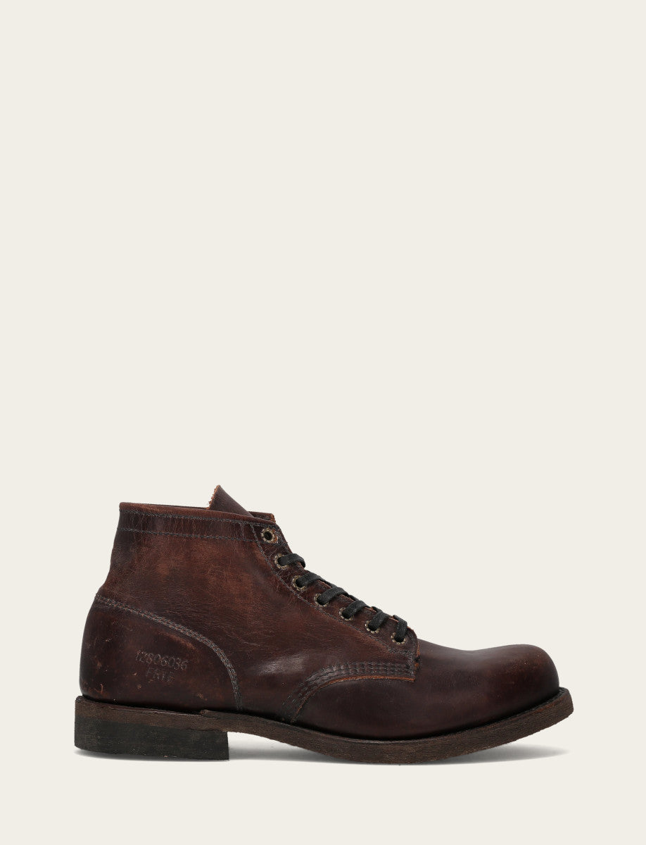 Men's Dark Brown Prison Boots | Frye Great Value