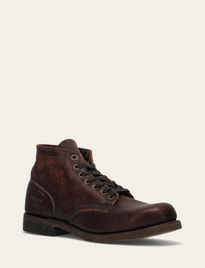 Men's Dark Brown Prison Boots | Frye Great Value