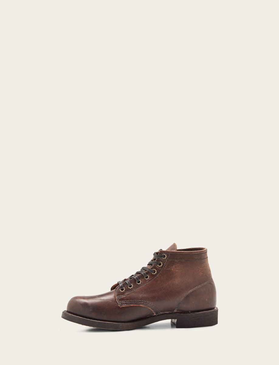 Men's Dark Brown Prison Boots | Frye Great Value