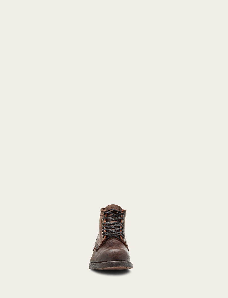 Men's Dark Brown Prison Boots | Frye Great Value