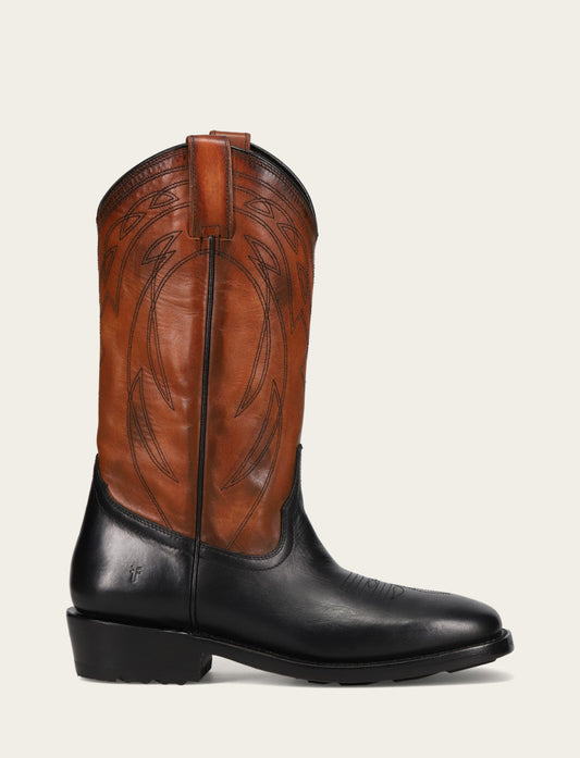 Men's Black Nash Deco Stitch Pull On Boots | Frye New
