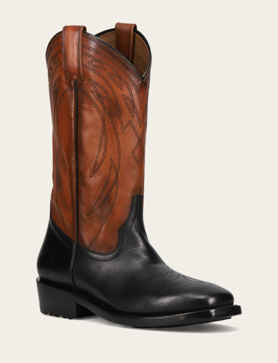 Men's Black Nash Deco Stitch Pull On Boots | Frye New