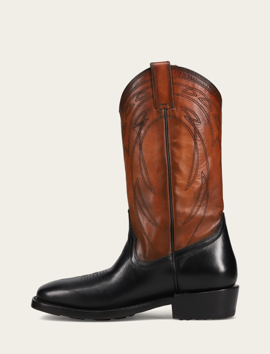 Men's Black Nash Deco Stitch Pull On Boots | Frye New