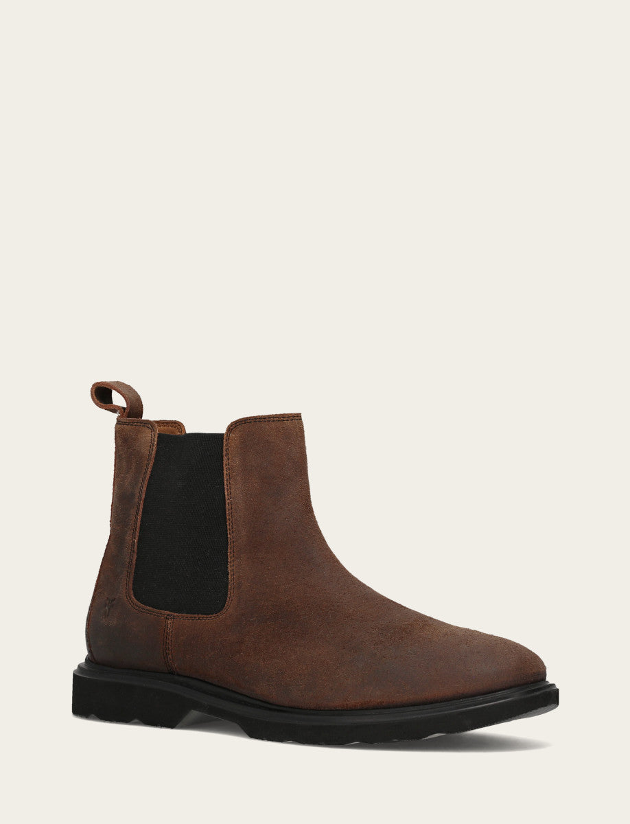 Men's Dark Walnut Connor Chelsea Boot | Frye Classic