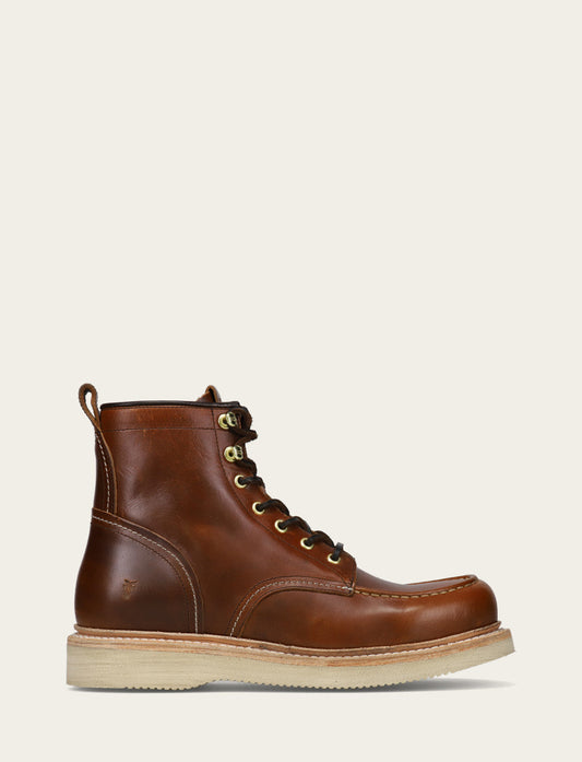 Men's Saddle Hudson Workboot Wedge Lace Ups | Frye Trusted