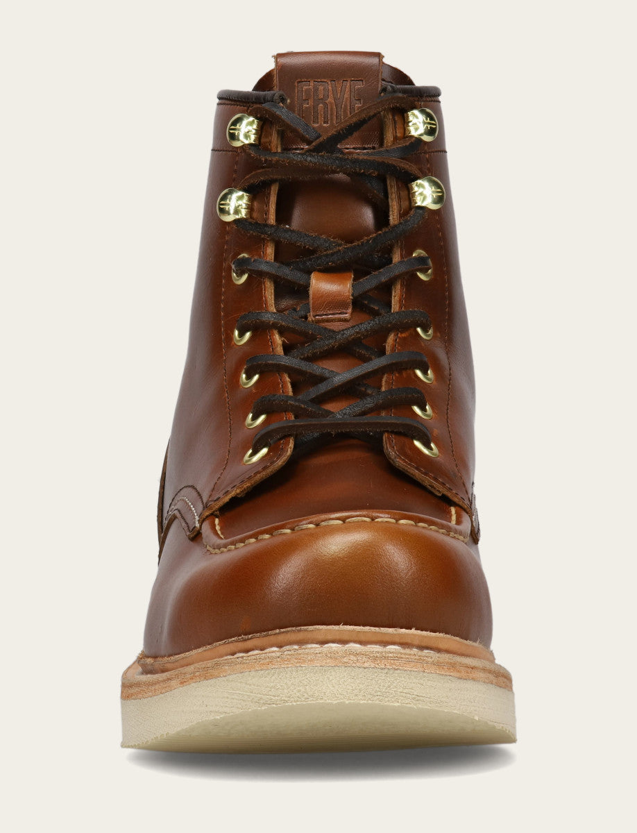 Men's Saddle Hudson Workboot Wedge Lace Ups | Frye Trusted