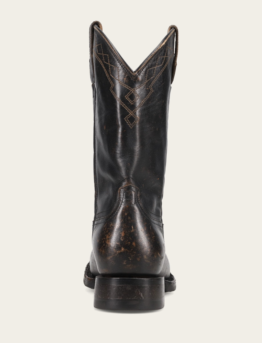 Men's Black Hauser Logo Stitch Boots | Frye Everyday