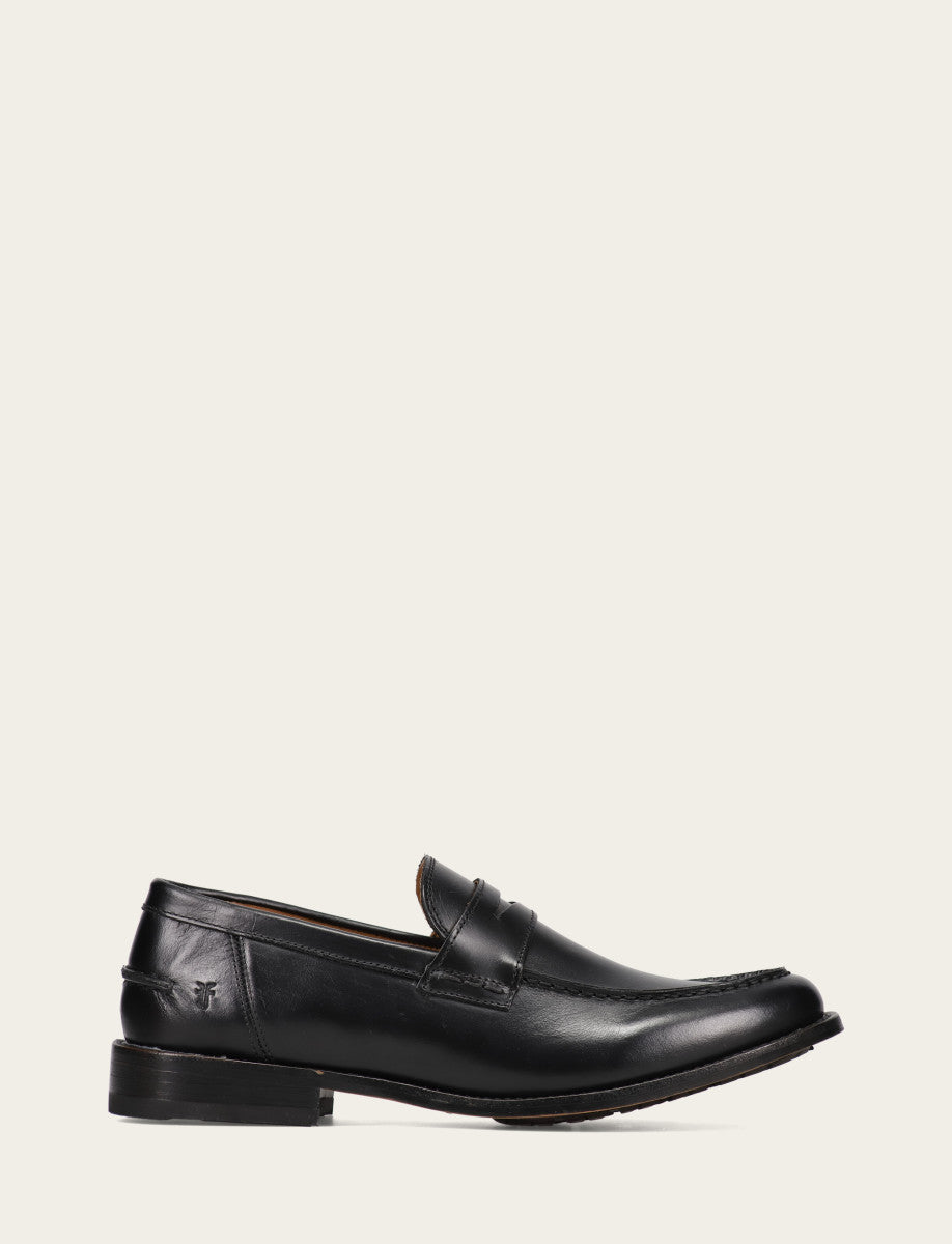 Men's Black Tyler Flex Penny Loafers | Frye Everyday