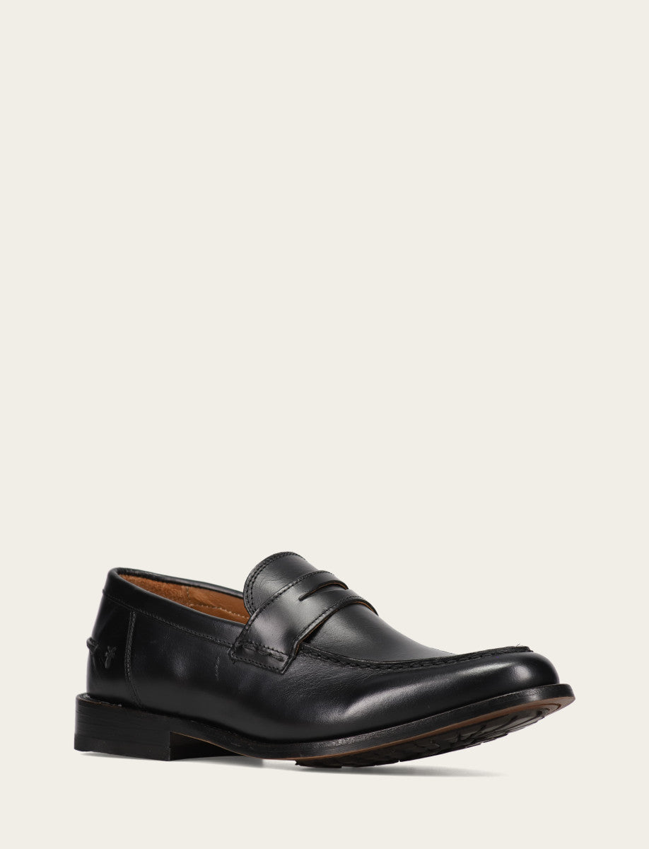 Men's Black Tyler Flex Penny Loafers | Frye Everyday