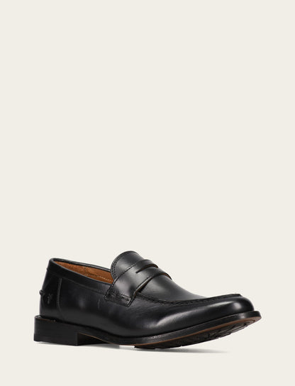 Men's Black Tyler Flex Penny Loafers | Frye Everyday