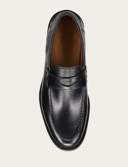 Men's Black Tyler Flex Penny Loafers | Frye Everyday