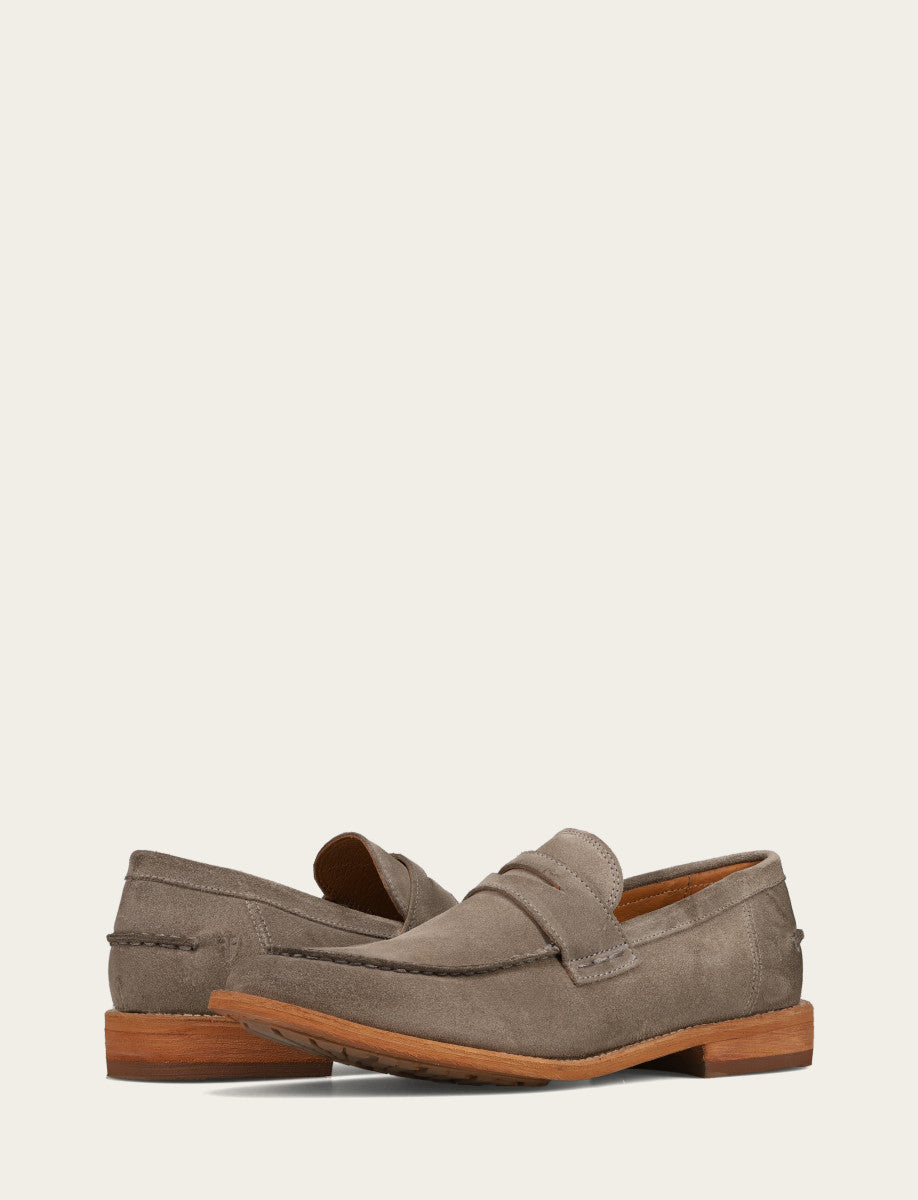 Men's Steel Tyler Flex Penny Loafers | Frye Top Pick