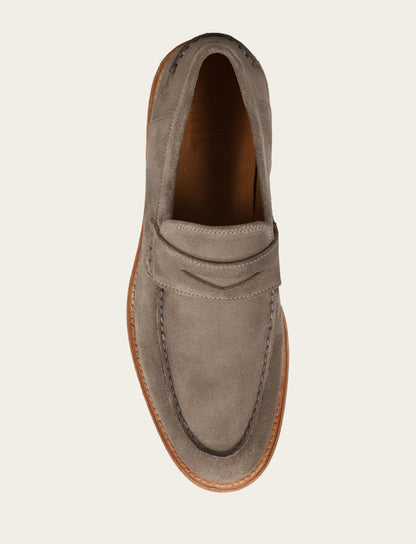 Men's Steel Tyler Flex Penny Loafers | Frye Top Pick