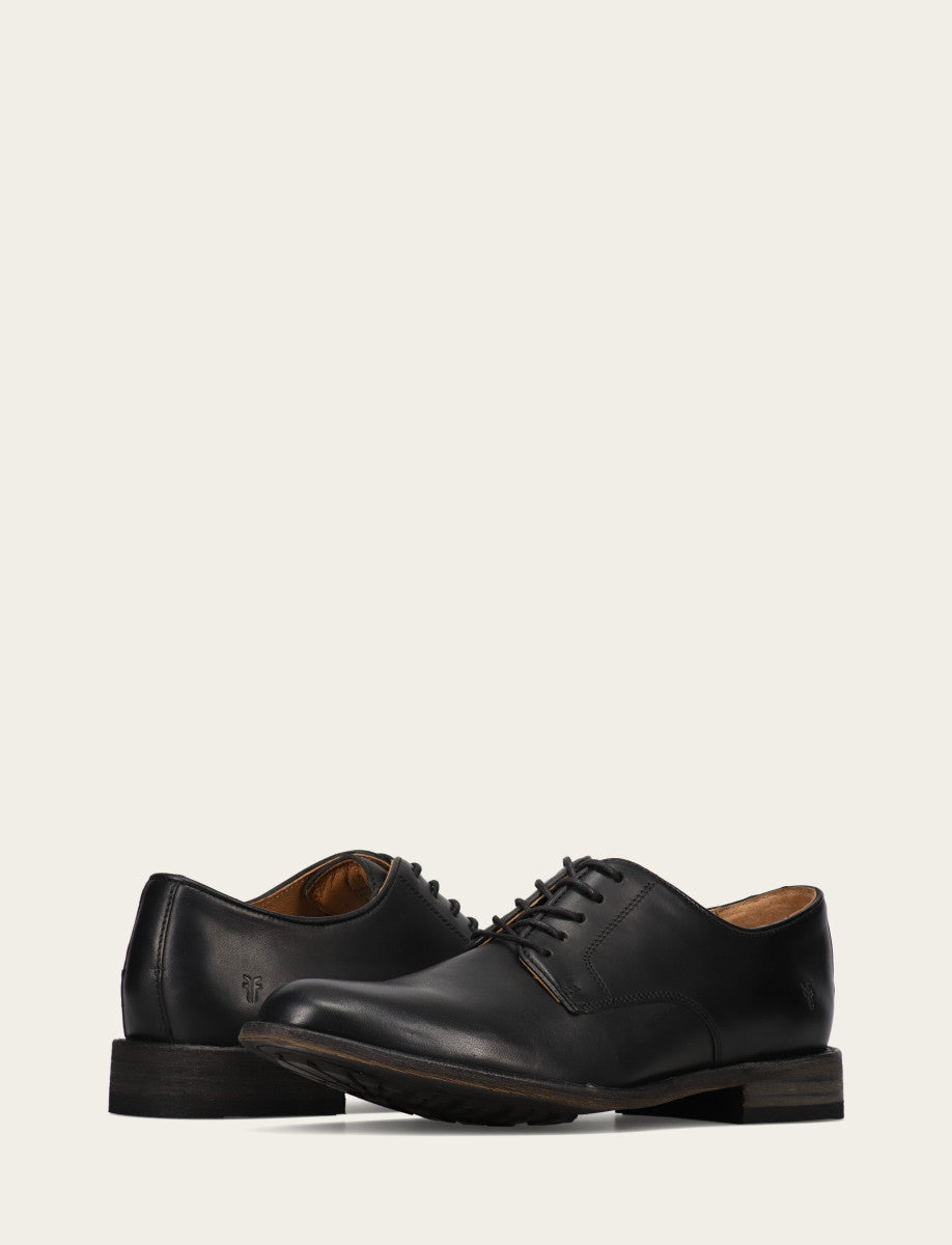 Men's Black Tyler Flex Oxford Dress Shoes | Frye Best Price